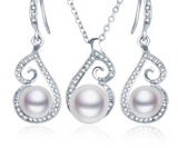 Wedding Fashion Simulated Pearl Jewelry Set