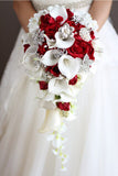 butterfly bridal bouquet white pink wedding
