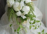 Romantic Orange Wedding Flowers Bridal Bouquets